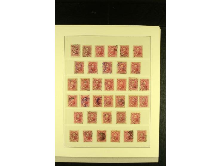  1853/94, ungebrauchte und gestempelte Sammlung, dabei bessere Werte wie Mi.-Nr. 5 gestempelt, Mi.-Nr. 9 und 11 ungebraucht o