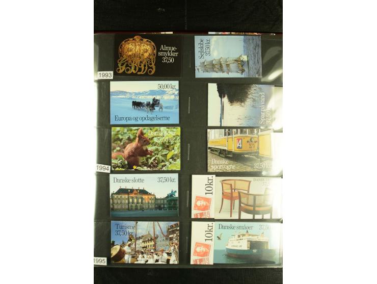 1979/2005, postfrische Partie Markenheftchen von Skandinavien, Bund und Schweiz