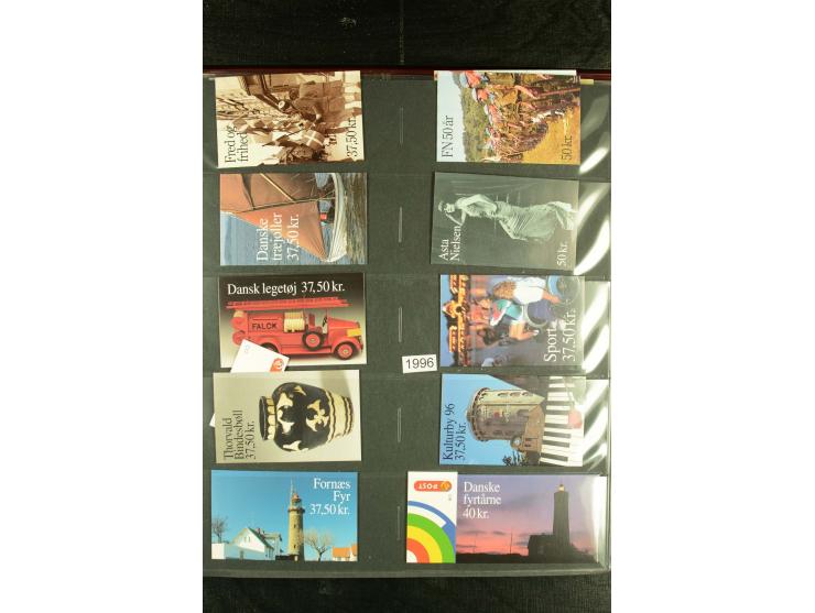1979/2005, postfrische Partie Markenheftchen von Skandinavien, Bund und Schweiz