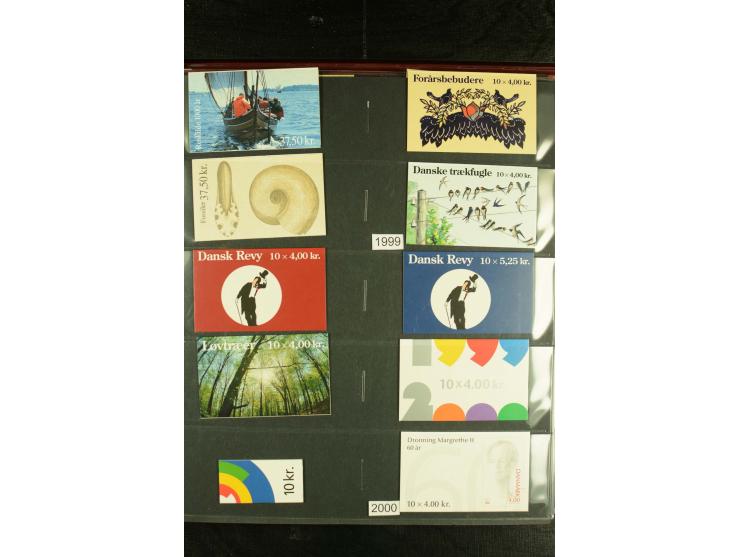 1979/2005, postfrische Partie Markenheftchen von Skandinavien, Bund und Schweiz