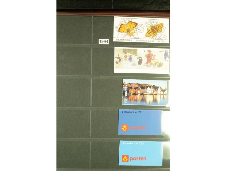 1979/2005, postfrische Partie Markenheftchen von Skandinavien, Bund und Schweiz
