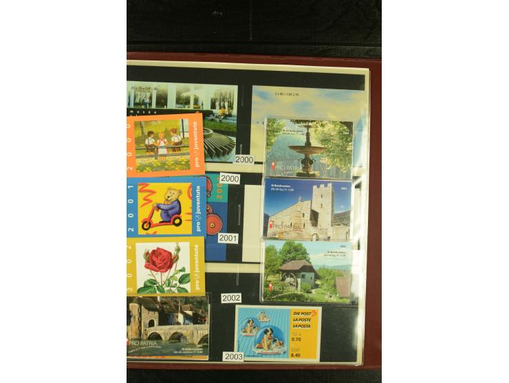 1979/2005, postfrische Partie Markenheftchen von Skandinavien, Bund und Schweiz