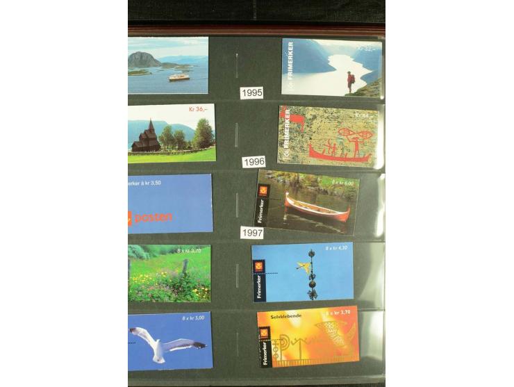 1979/2005, postfrische Partie Markenheftchen von Skandinavien, Bund und Schweiz