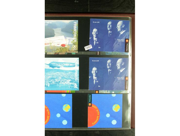 1979/2005, postfrische Partie Markenheftchen von Skandinavien, Bund und Schweiz