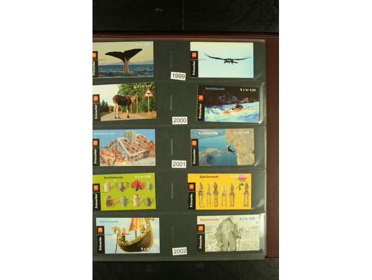 1979/2005, postfrische Partie Markenheftchen von Skandinavien, Bund und Schweiz