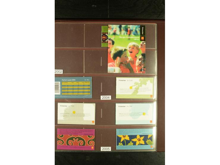 1979/2005, postfrische Partie Markenheftchen von Skandinavien, Bund und Schweiz