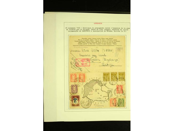 1888/1940, 21 Briefe und Karten, dabei Reco, Luftpost und Zensur