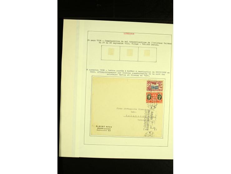 1888/1940, 21 Briefe und Karten, dabei Reco, Luftpost und Zensur