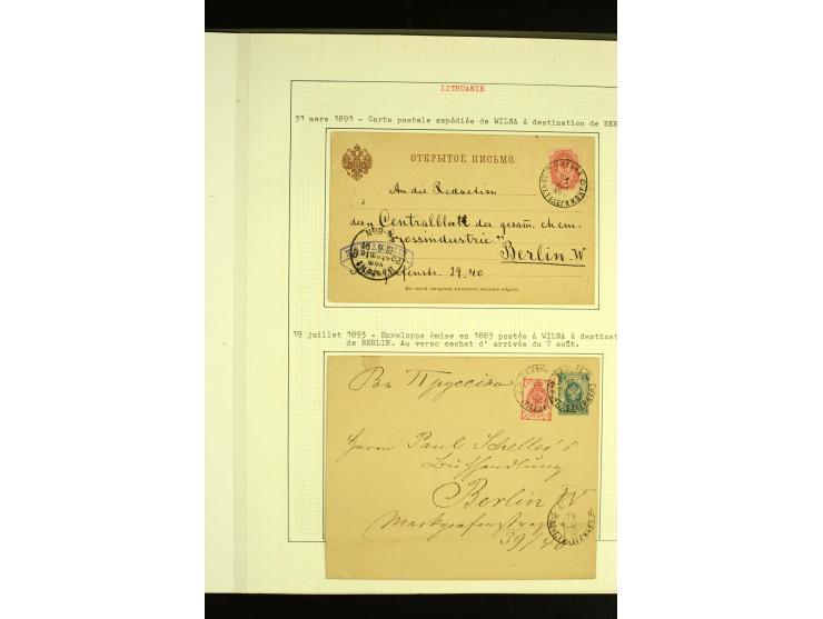 1888/1940, 21 Briefe und Karten, dabei Reco, Luftpost und Zensur