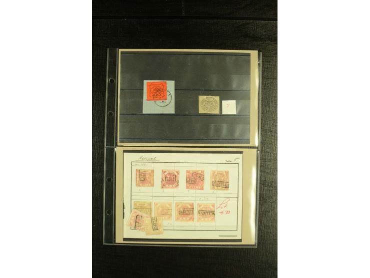1882/1995, postfrische, ungebrauchte und gestempelte Partie mit Griechenland, Altitalienischen Staaten, Italien, Türkei, Vati