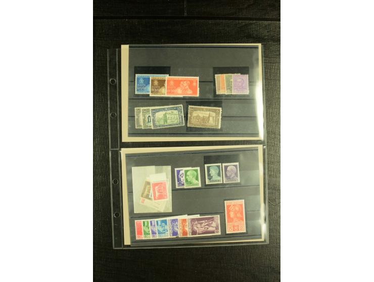 1882/1995, postfrische, ungebrauchte und gestempelte Partie mit Griechenland, Altitalienischen Staaten, Italien, Türkei, Vati