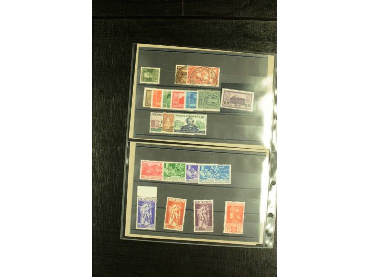 1882/1995, postfrische, ungebrauchte und gestempelte Partie mit Griechenland, Altitalienischen Staaten, Italien, Türkei, Vati