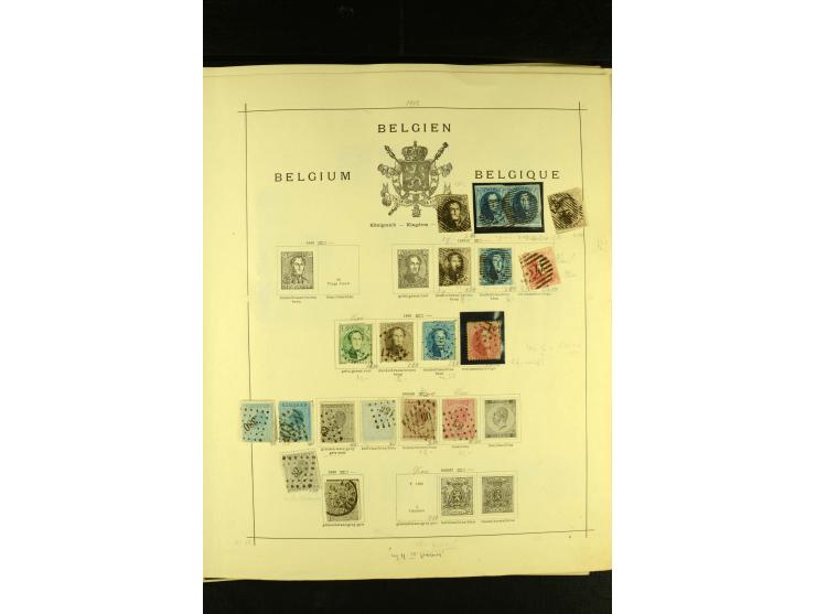 1849/1940, ungebrauchte und gestempelte Sammlung mit einigen besseren Werten, dazu ein guter Teil Liechtenstein, meist gute E