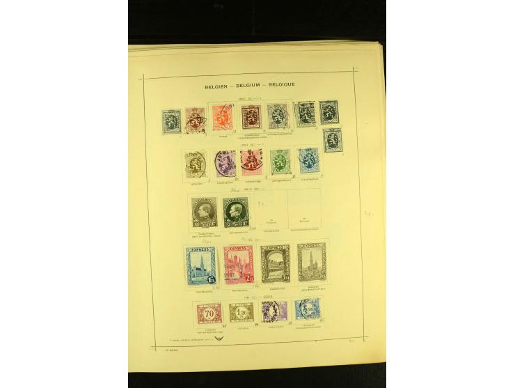 1849/1940, ungebrauchte und gestempelte Sammlung mit einigen besseren Werten, dazu ein guter Teil Liechtenstein, meist gute E