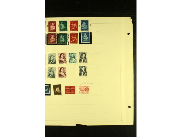 1849/1940, ungebrauchte und gestempelte Sammlung mit einigen besseren Werten, dazu ein guter Teil Liechtenstein, meist gute E