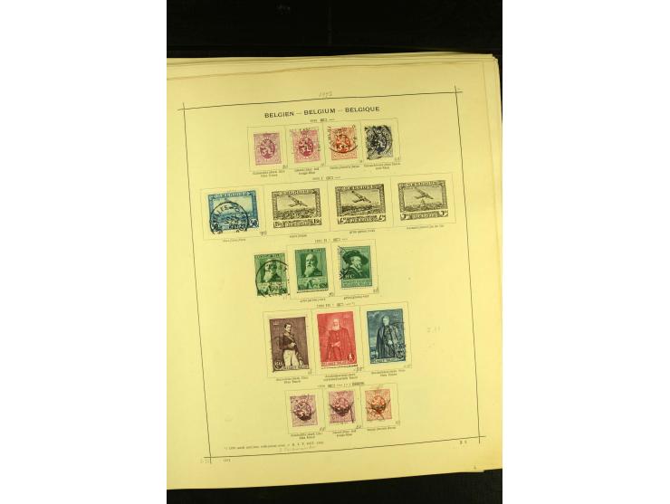 1849/1940, ungebrauchte und gestempelte Sammlung mit einigen besseren Werten, dazu ein guter Teil Liechtenstein, meist gute E