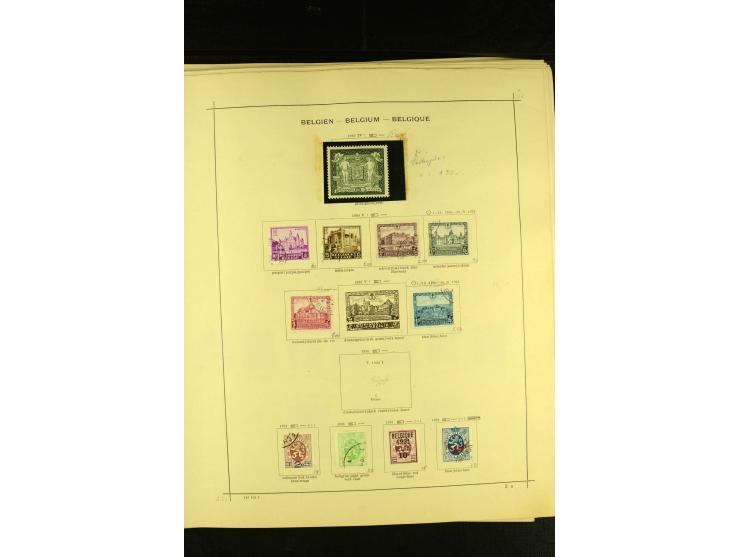 1849/1940, ungebrauchte und gestempelte Sammlung mit einigen besseren Werten, dazu ein guter Teil Liechtenstein, meist gute E