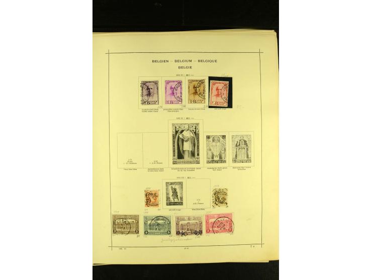 1849/1940, ungebrauchte und gestempelte Sammlung mit einigen besseren Werten, dazu ein guter Teil Liechtenstein, meist gute E