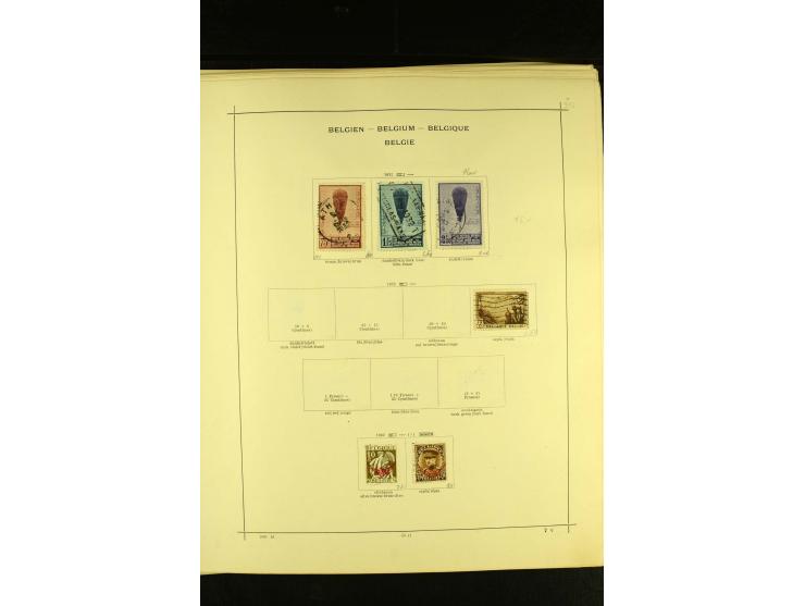 1849/1940, ungebrauchte und gestempelte Sammlung mit einigen besseren Werten, dazu ein guter Teil Liechtenstein, meist gute E