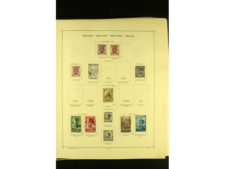 1849/1940, ungebrauchte und gestempelte Sammlung mit einigen besseren Werten, dazu ein guter Teil Liechtenstein, meist gute E