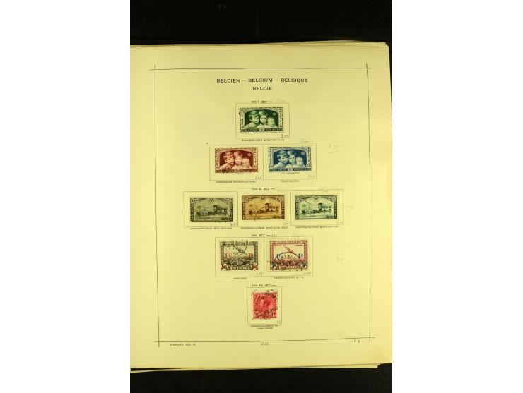 1849/1940, ungebrauchte und gestempelte Sammlung mit einigen besseren Werten, dazu ein guter Teil Liechtenstein, meist gute E