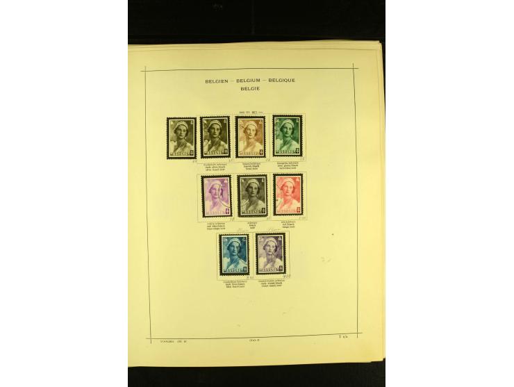 1849/1940, ungebrauchte und gestempelte Sammlung mit einigen besseren Werten, dazu ein guter Teil Liechtenstein, meist gute E