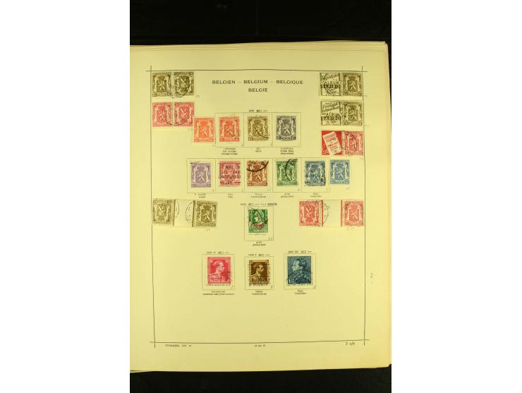 1849/1940, ungebrauchte und gestempelte Sammlung mit einigen besseren Werten, dazu ein guter Teil Liechtenstein, meist gute E