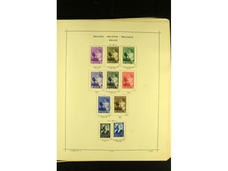 1849/1940, ungebrauchte und gestempelte Sammlung mit einigen besseren Werten, dazu ein guter Teil Liechtenstein, meist gute E