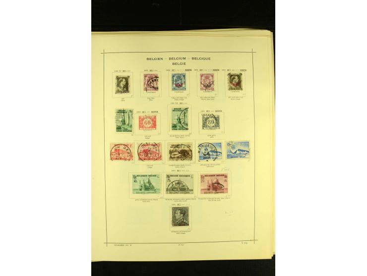 1849/1940, ungebrauchte und gestempelte Sammlung mit einigen besseren Werten, dazu ein guter Teil Liechtenstein, meist gute E