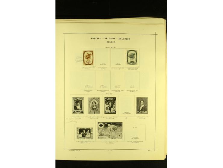 1849/1940, ungebrauchte und gestempelte Sammlung mit einigen besseren Werten, dazu ein guter Teil Liechtenstein, meist gute E