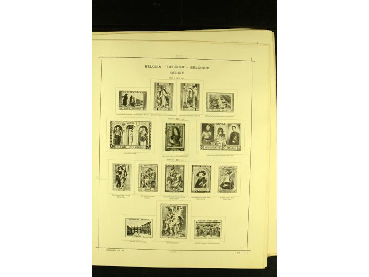 1849/1940, ungebrauchte und gestempelte Sammlung mit einigen besseren Werten, dazu ein guter Teil Liechtenstein, meist gute E