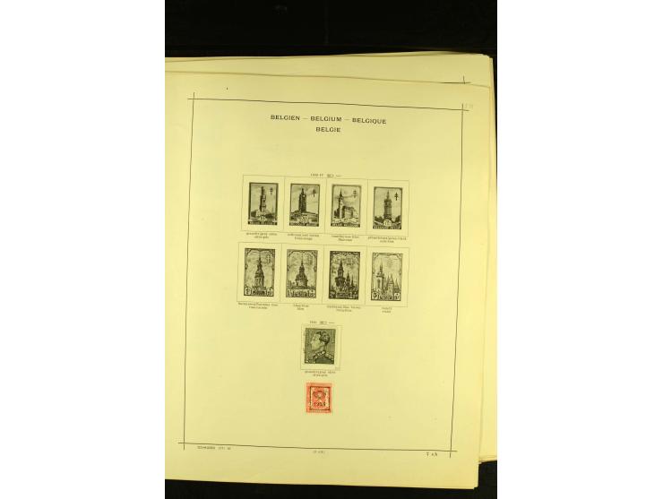 1849/1940, ungebrauchte und gestempelte Sammlung mit einigen besseren Werten, dazu ein guter Teil Liechtenstein, meist gute E
