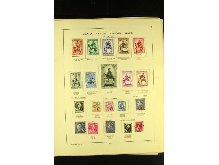 1849/1940, ungebrauchte und gestempelte Sammlung mit einigen besseren Werten, dazu ein guter Teil Liechtenstein, meist gute E