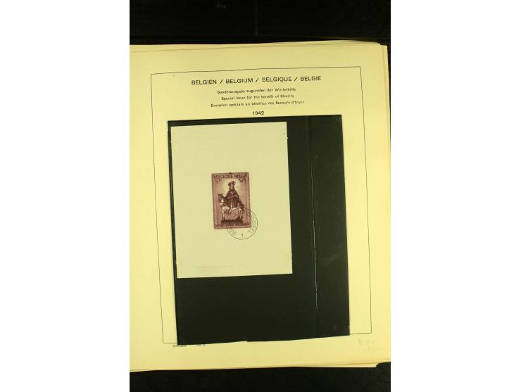1849/1940, ungebrauchte und gestempelte Sammlung mit einigen besseren Werten, dazu ein guter Teil Liechtenstein, meist gute E