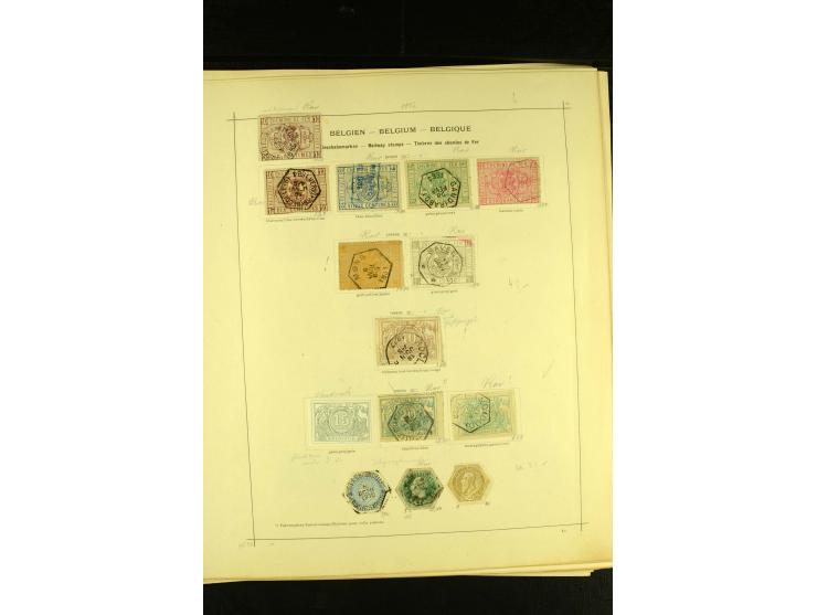 1849/1940, ungebrauchte und gestempelte Sammlung mit einigen besseren Werten, dazu ein guter Teil Liechtenstein, meist gute E