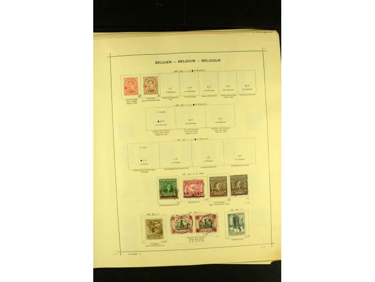 1849/1940, ungebrauchte und gestempelte Sammlung mit einigen besseren Werten, dazu ein guter Teil Liechtenstein, meist gute E