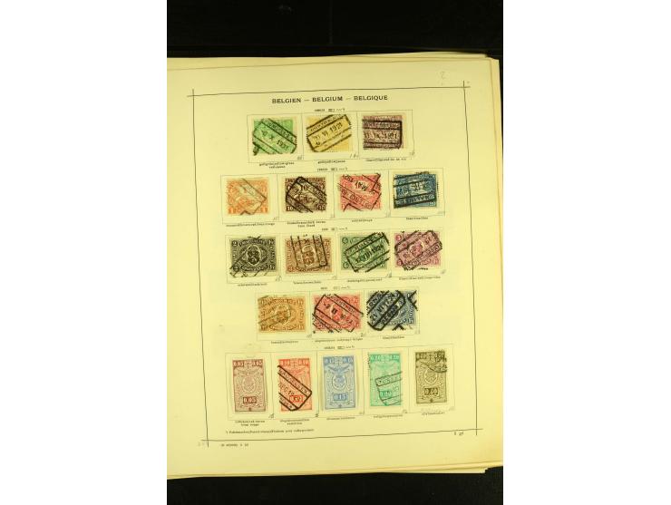 1849/1940, ungebrauchte und gestempelte Sammlung mit einigen besseren Werten, dazu ein guter Teil Liechtenstein, meist gute E