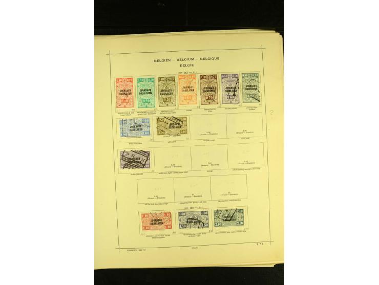 1849/1940, ungebrauchte und gestempelte Sammlung mit einigen besseren Werten, dazu ein guter Teil Liechtenstein, meist gute E