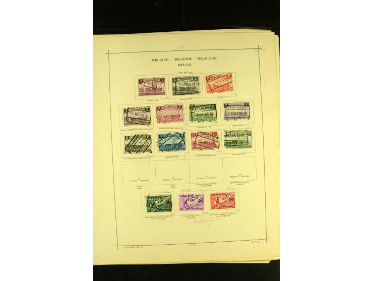 1849/1940, ungebrauchte und gestempelte Sammlung mit einigen besseren Werten, dazu ein guter Teil Liechtenstein, meist gute E