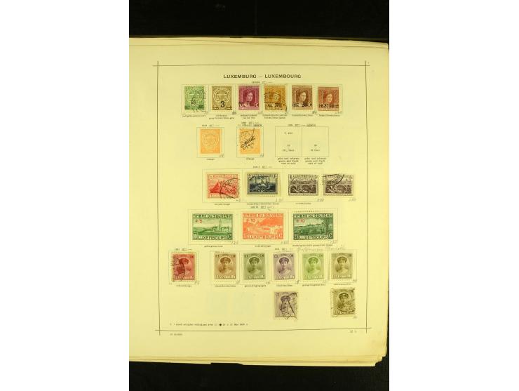 1849/1940, ungebrauchte und gestempelte Sammlung mit einigen besseren Werten, dazu ein guter Teil Liechtenstein, meist gute E