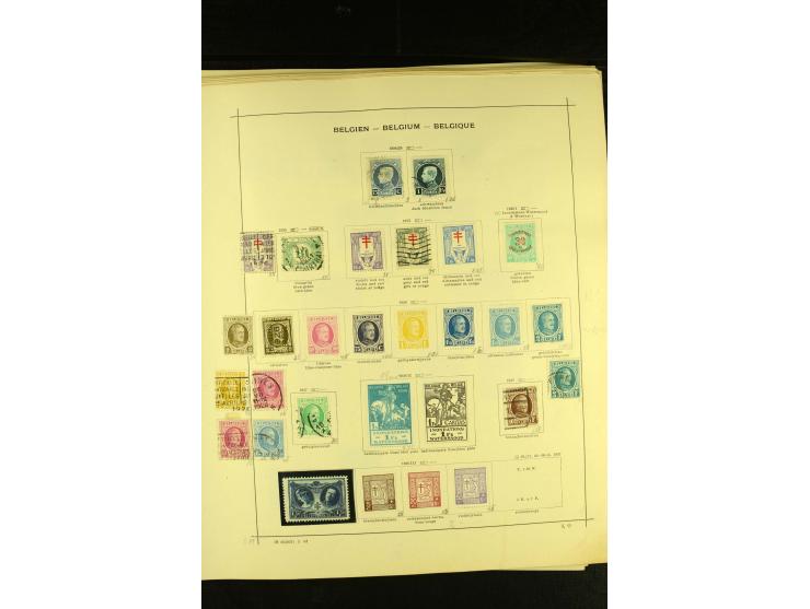 1849/1940, ungebrauchte und gestempelte Sammlung mit einigen besseren Werten, dazu ein guter Teil Liechtenstein, meist gute E