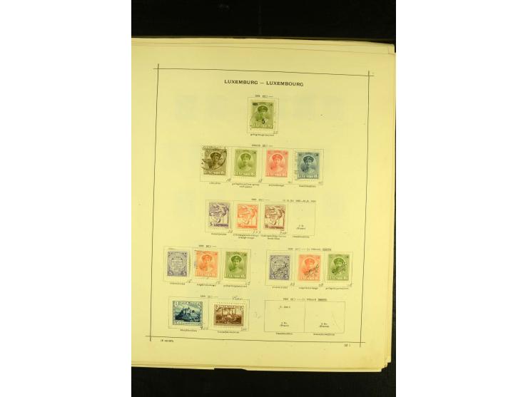 1849/1940, ungebrauchte und gestempelte Sammlung mit einigen besseren Werten, dazu ein guter Teil Liechtenstein, meist gute E