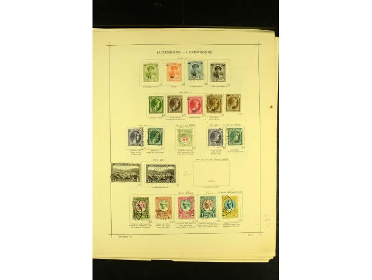 1849/1940, ungebrauchte und gestempelte Sammlung mit einigen besseren Werten, dazu ein guter Teil Liechtenstein, meist gute E