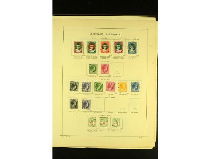 1849/1940, ungebrauchte und gestempelte Sammlung mit einigen besseren Werten, dazu ein guter Teil Liechtenstein, meist gute E
