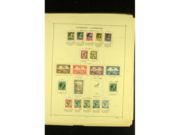 1849/1940, ungebrauchte und gestempelte Sammlung mit einigen besseren Werten, dazu ein guter Teil Liechtenstein, meist gute E