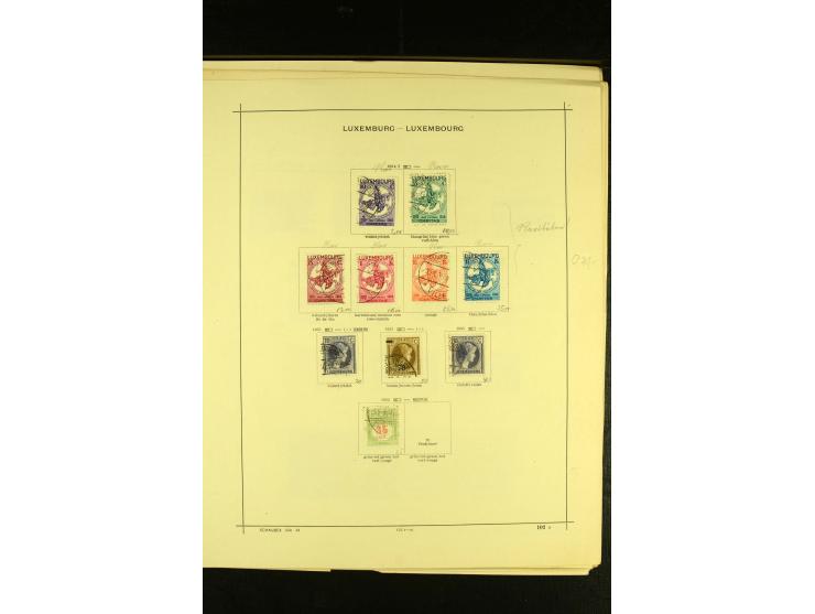 1849/1940, ungebrauchte und gestempelte Sammlung mit einigen besseren Werten, dazu ein guter Teil Liechtenstein, meist gute E