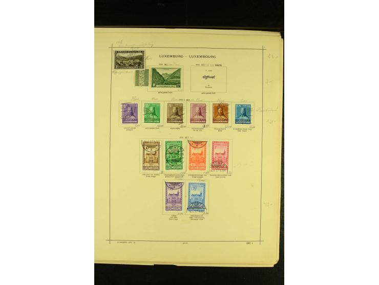 1849/1940, ungebrauchte und gestempelte Sammlung mit einigen besseren Werten, dazu ein guter Teil Liechtenstein, meist gute E