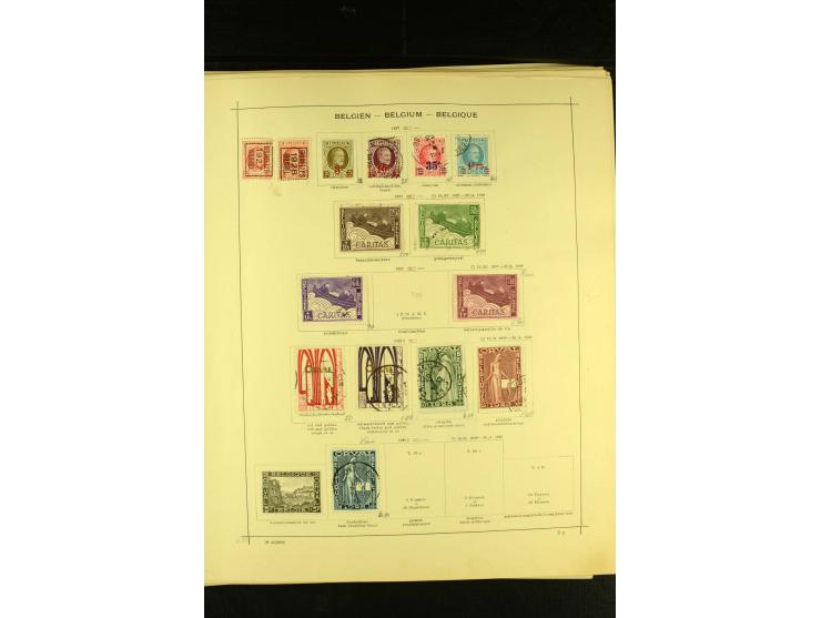 1849/1940, ungebrauchte und gestempelte Sammlung mit einigen besseren Werten, dazu ein guter Teil Liechtenstein, meist gute E