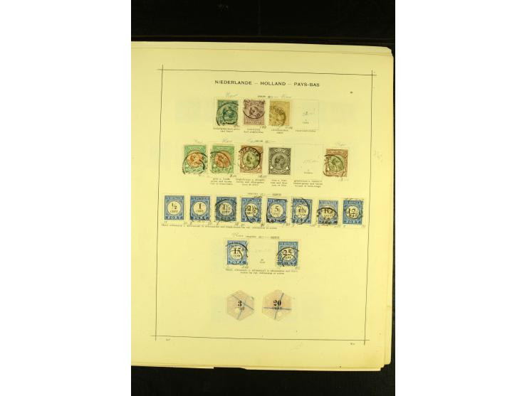 1849/1940, ungebrauchte und gestempelte Sammlung mit einigen besseren Werten, dazu ein guter Teil Liechtenstein, meist gute E