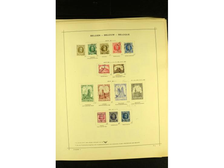 1849/1940, ungebrauchte und gestempelte Sammlung mit einigen besseren Werten, dazu ein guter Teil Liechtenstein, meist gute E